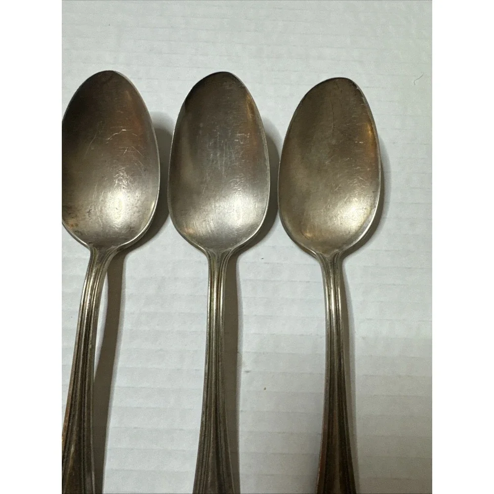 International Stainless‎ KENSINGTON Oval Soup Spoons Set of 3